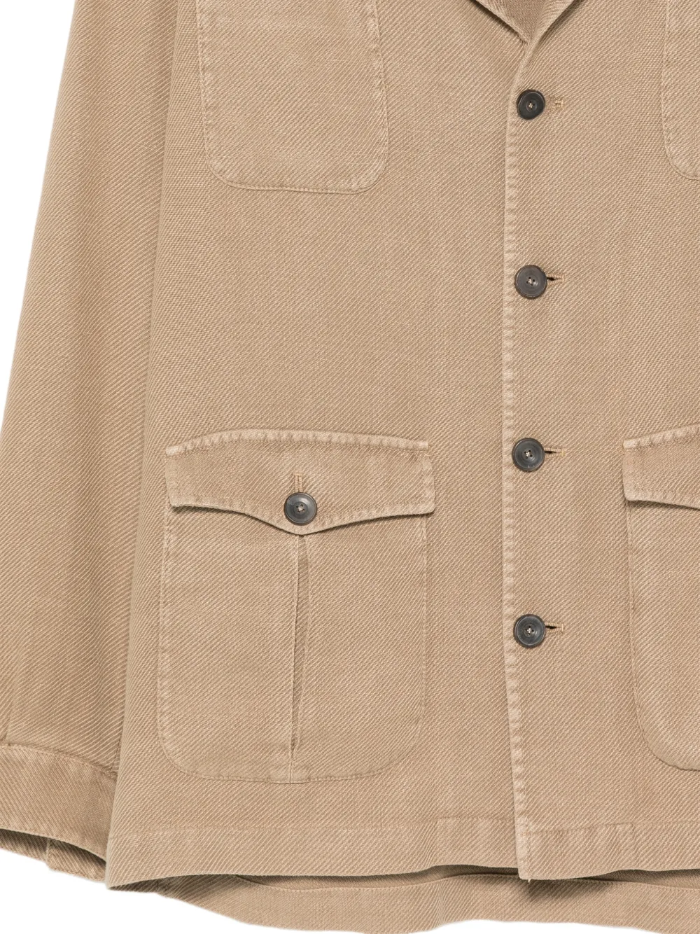 Biagio Santaniello Roma shirtjack Beige