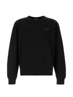 Kenzo x Verdy flocked-logo Sweatshirt | Black | FARFETCH
