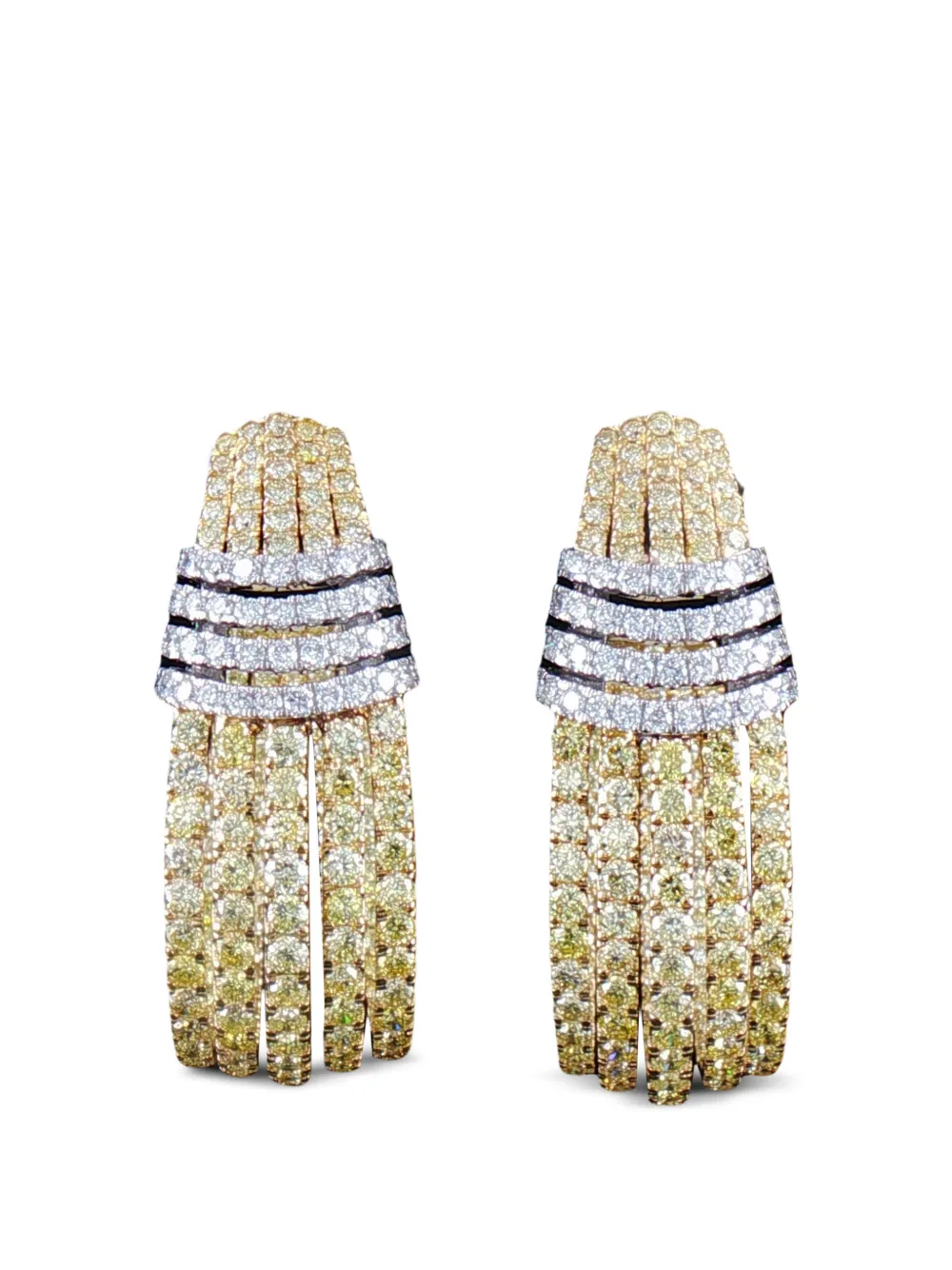HYT Jewelry embellishment diamond earrings - Gold