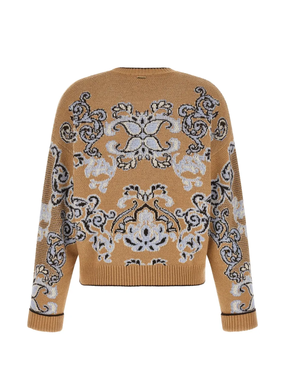 TWINSET Trui met jacquard en tapijt Bruin
