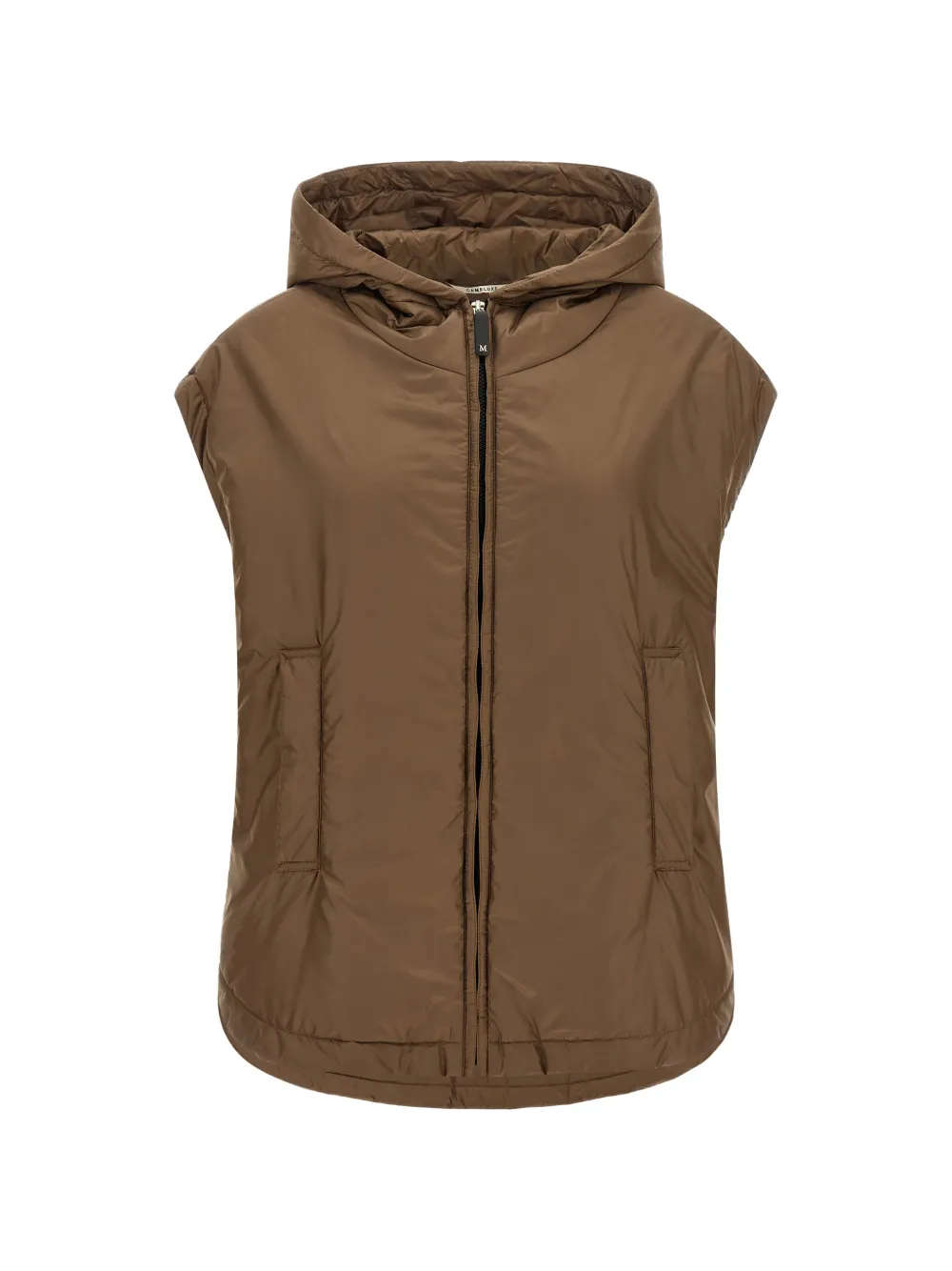 Max Mara The Cube hooded vest - Braun