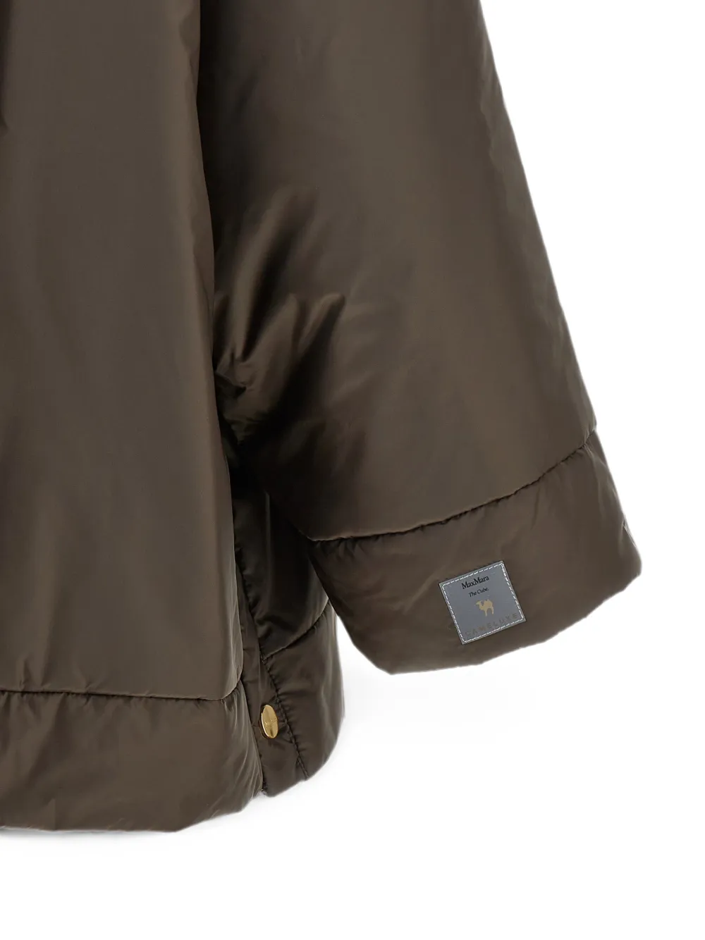 Max Mara MtcFiore jack met capuchon Bruin