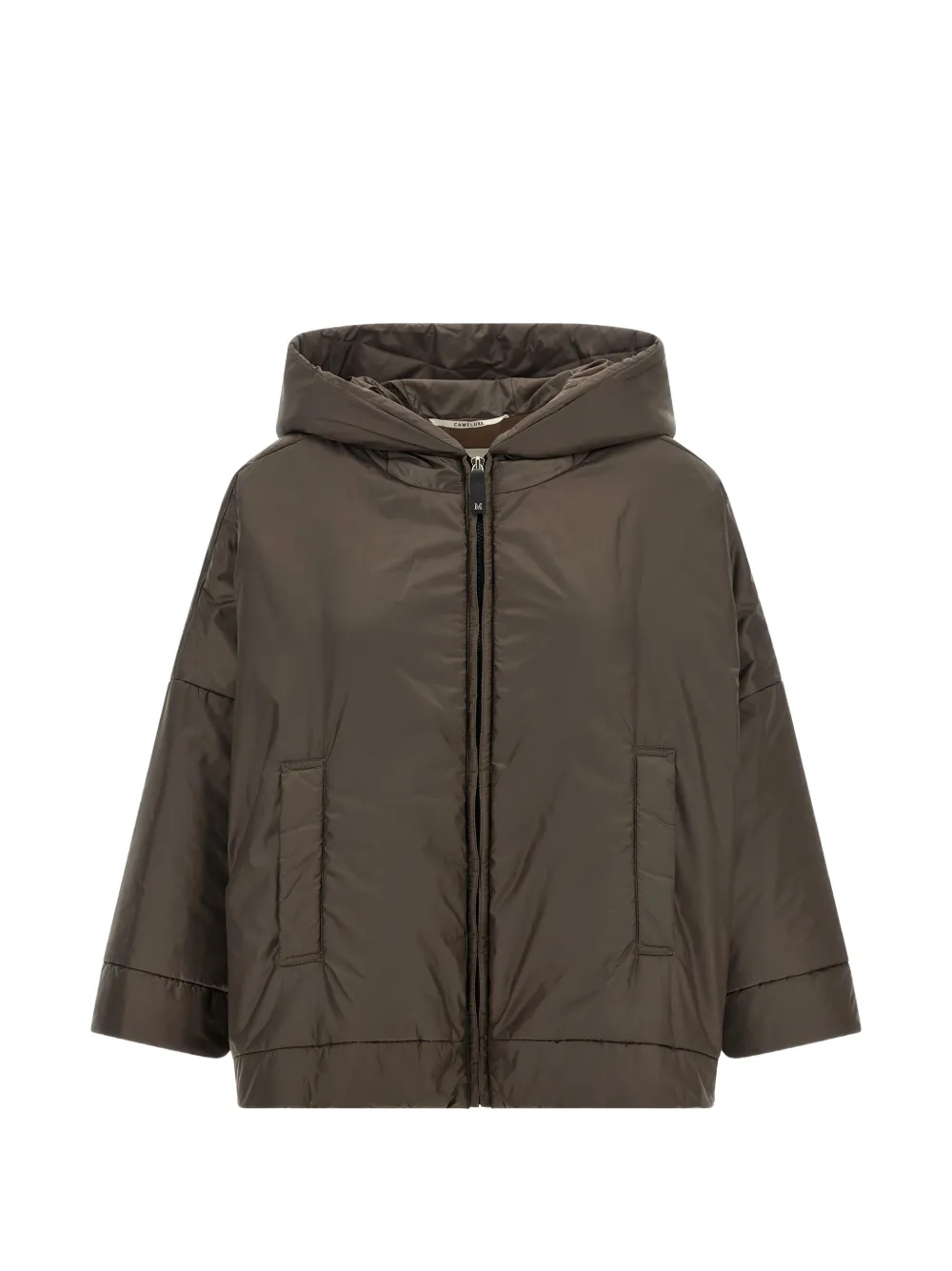 Max Mara MtcFiore hooded jacket - Braun