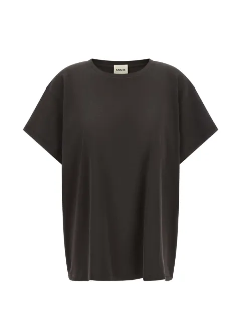 KHAITE Winsley dropped-shoulder cotton T-shirt