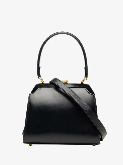 Burberry Pre-Owned bolsa satchel de piel del siglo XX