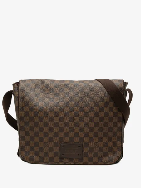 Louis Vuitton Pre-Owned 2008 Damier Ebene Brooklyn GM crossbody bag