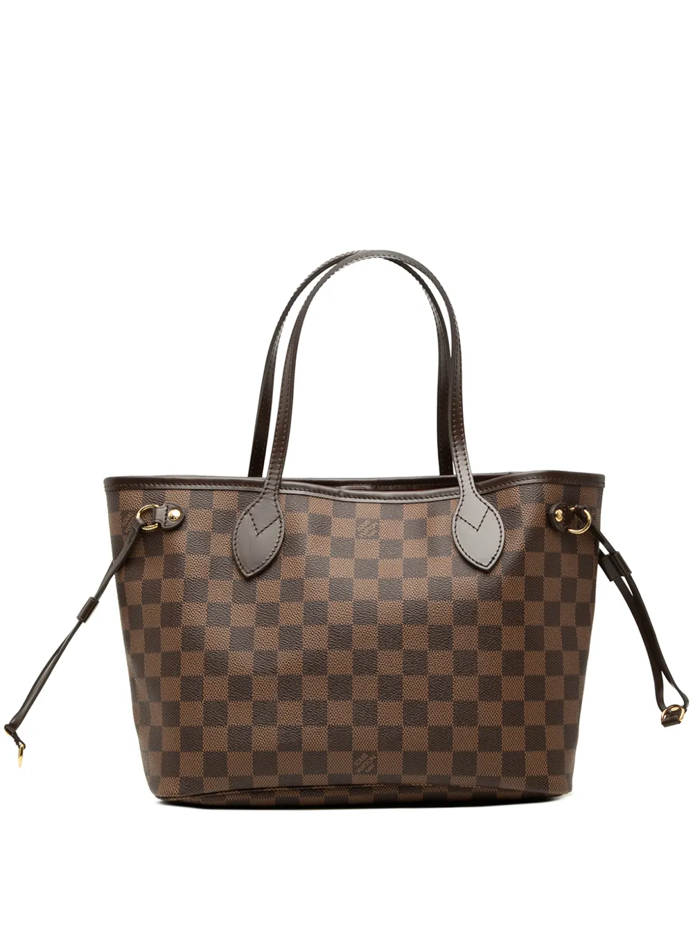 Louis Vuitton Pre-Owned 2015 Damier Ebene Neverfull PM Tote Bag - Braun