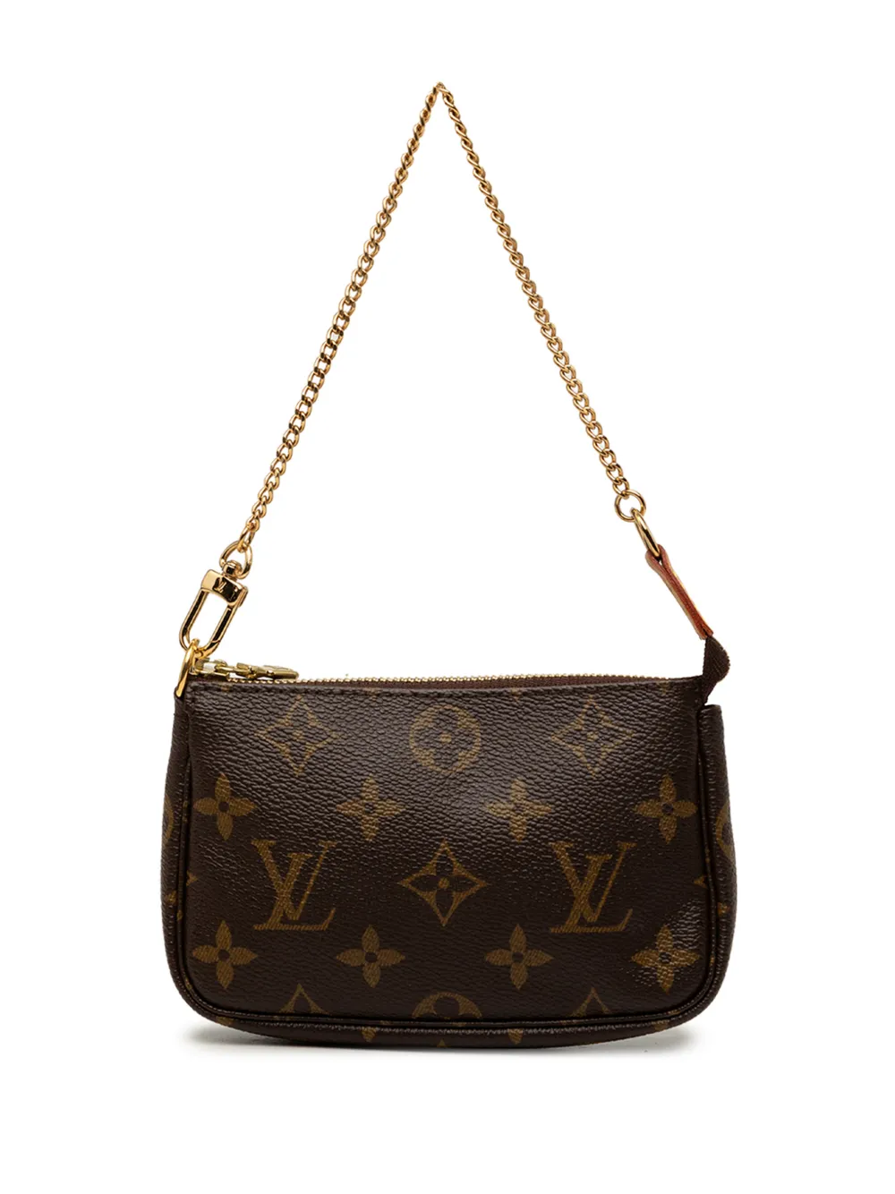 Louis Vuitton Pre-Owned Borsa a mano Mini Pochette con monogramma 2005 - Marrone