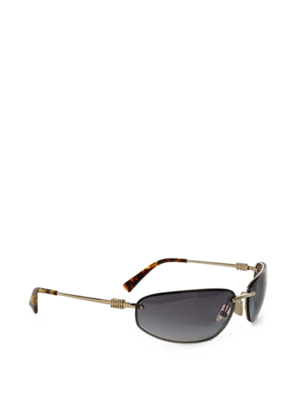 Miu Eyewear Nocturne zonnebril Goud