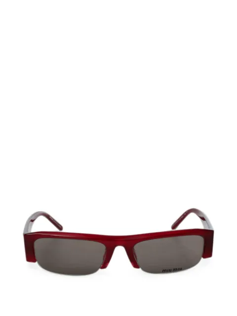 Miu Miu Eyewear Vedette rectangle-frame sunglasses