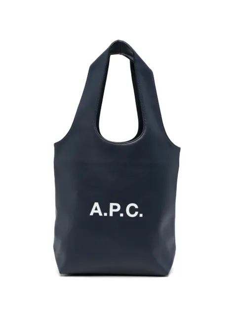 A.P.C. small Ninon logo-print tote bag