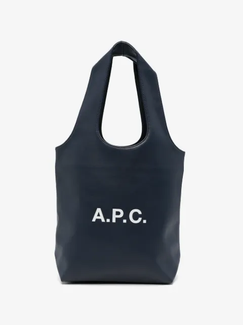 A.P.C. tote Ninon pequeña con logo estampado