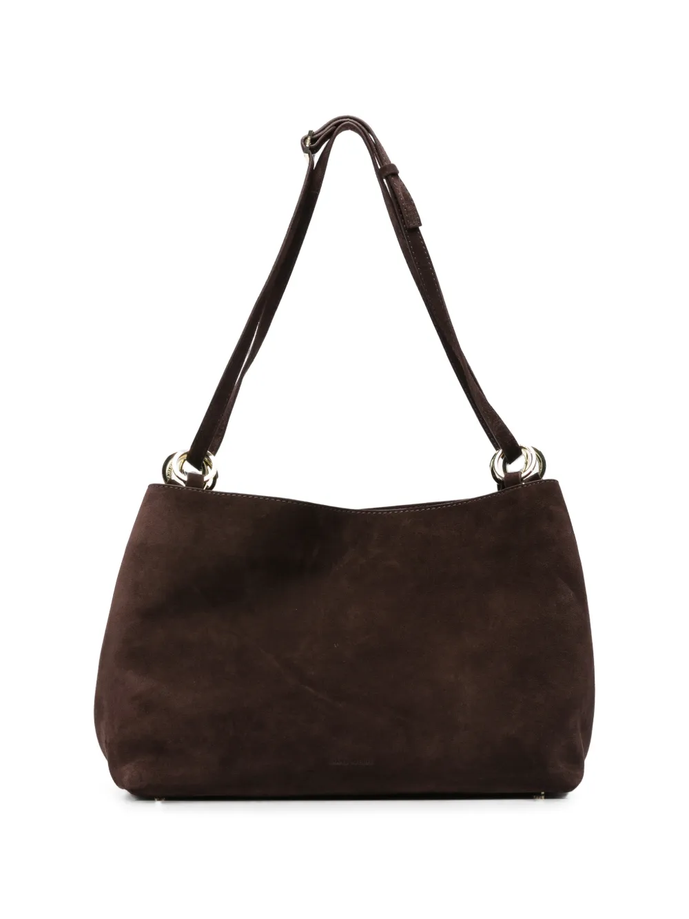 Manu Atelier Eterno ring-detail tote bag - Brown