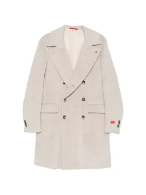 Isaia Ross コート | ブラウン | FARFETCH JP