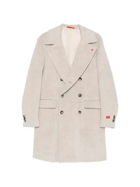 Isaia double-breasted coat