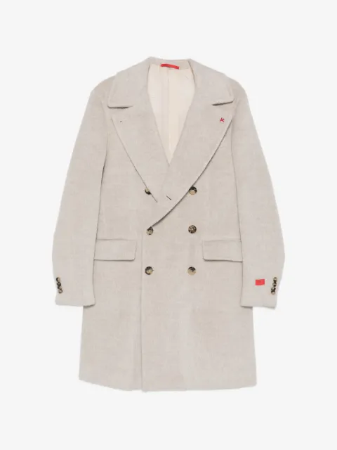 Isaia double-breasted coat