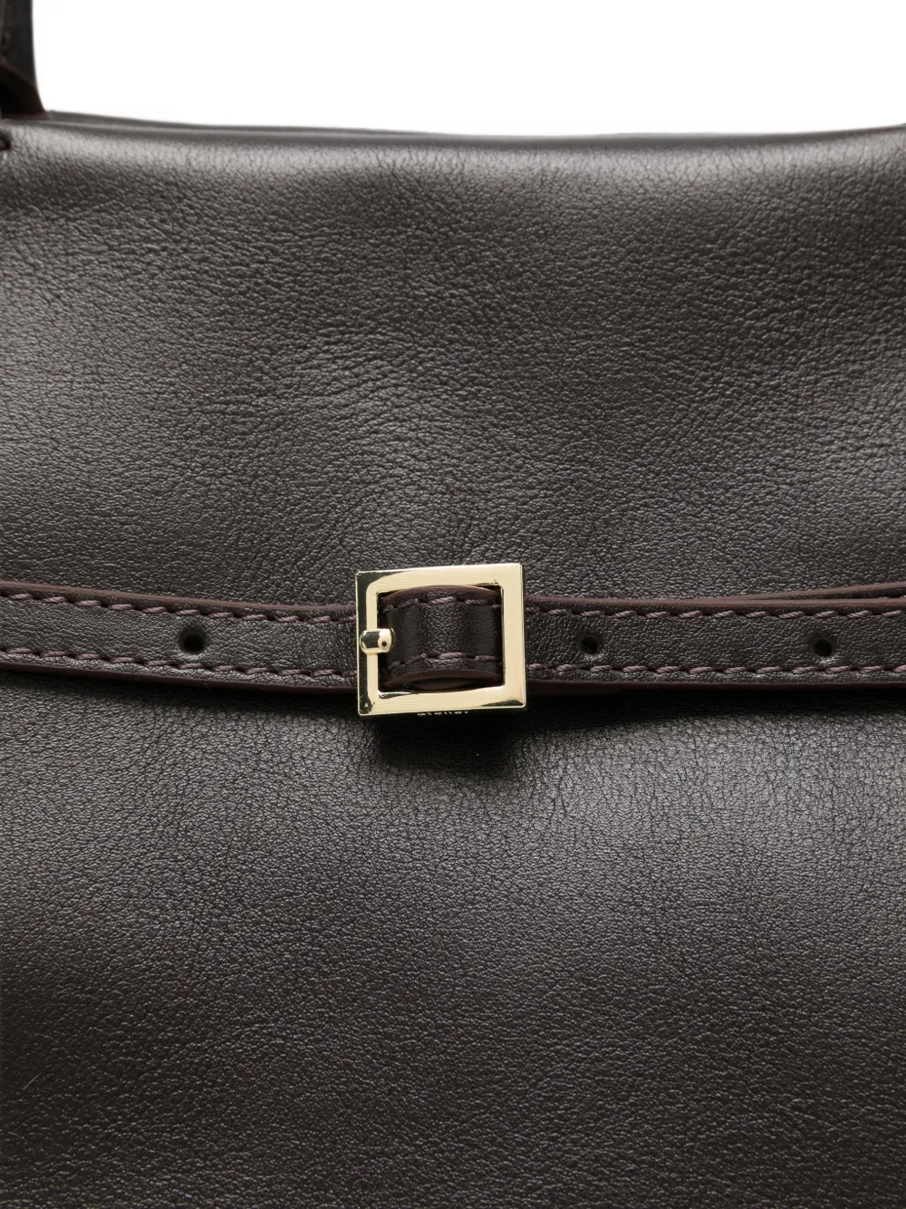Manu Atelier 35 Le Cambon leren shopper Bruin