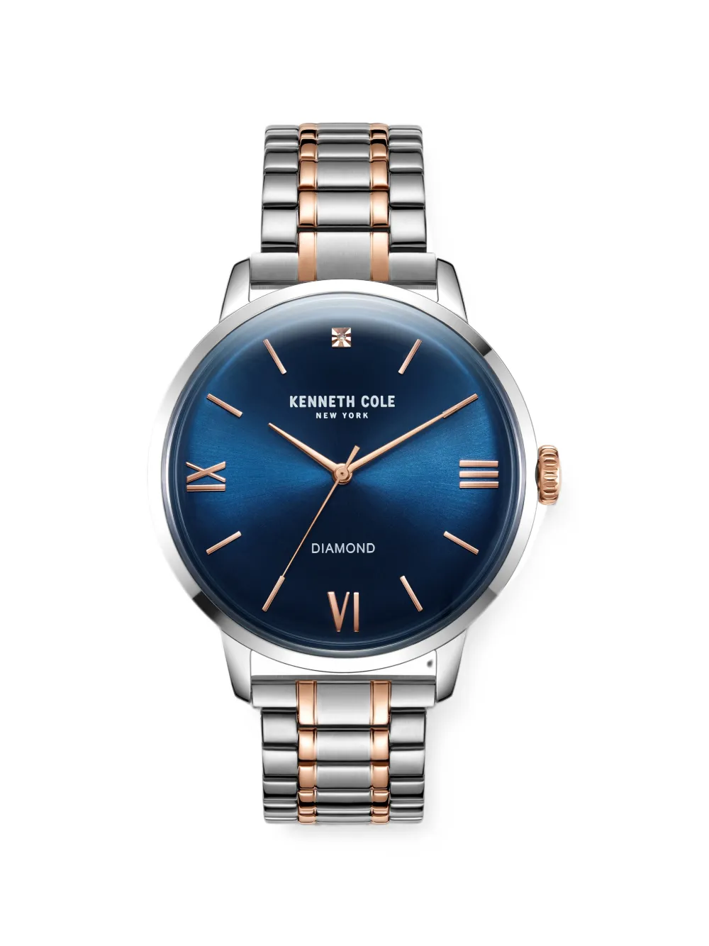 KENNETH COLE Diamond 42mm watch | Blue | Image 1