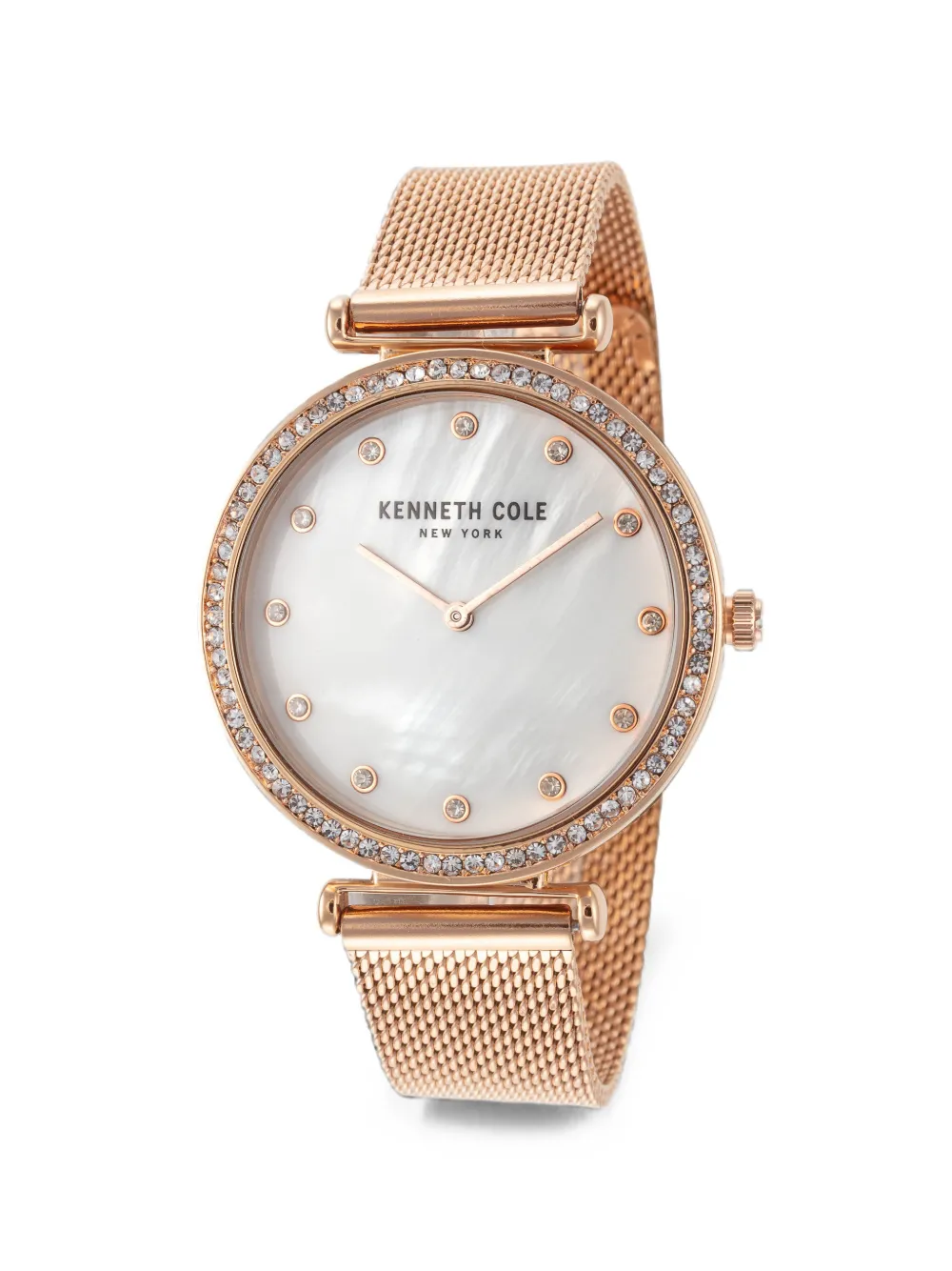 KENNETH COLE Orologio con cristalli 36mm - Bianco