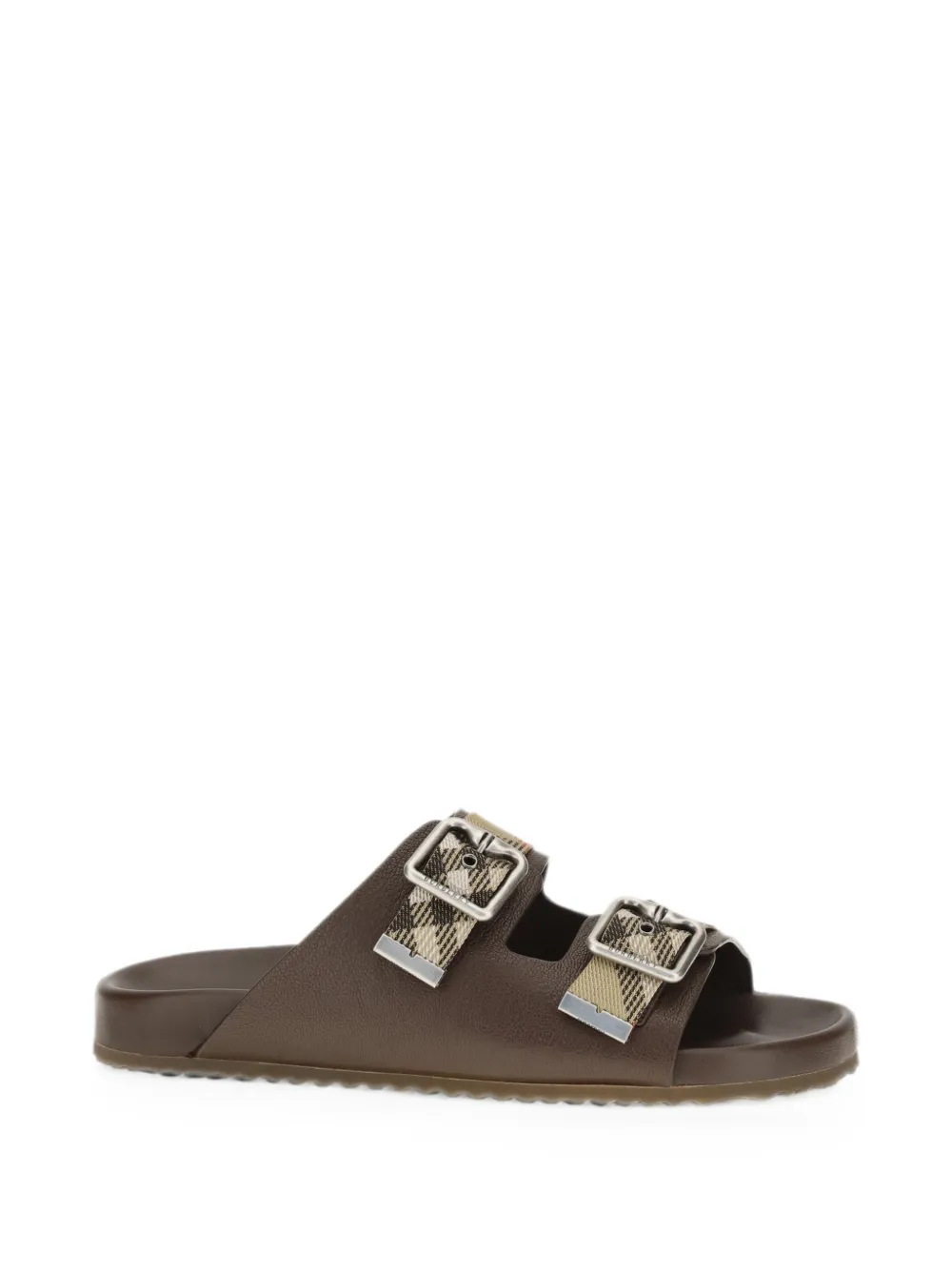 Burberry Urchin buckle-strap sandals - Marrone