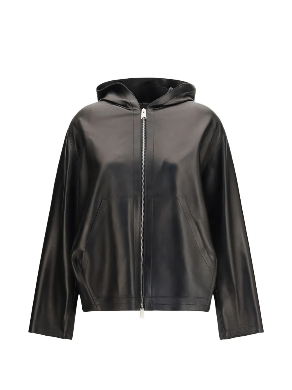 KHAITE Giacca Darlo con cappuccio - Nero