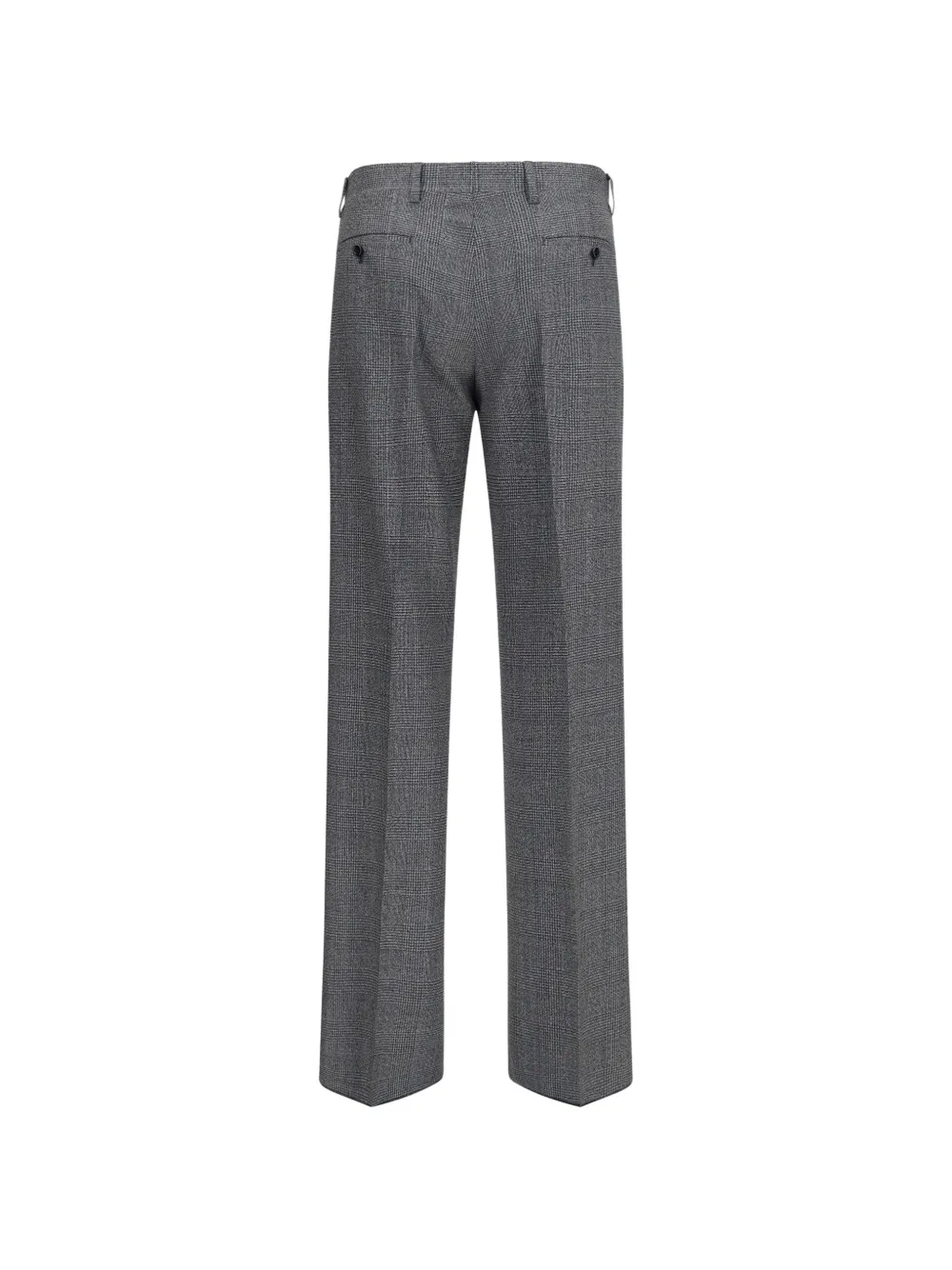 Lardini Straight pantalon met pied-de-poule patroon Grijs