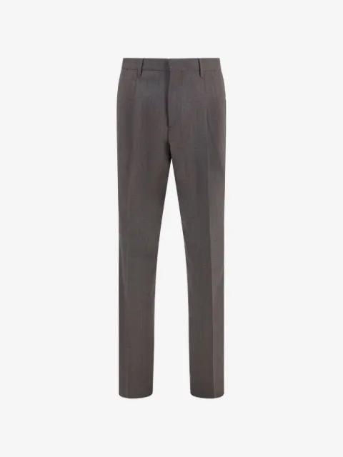 Lardini houndstooth-pattern straight-leg trousers