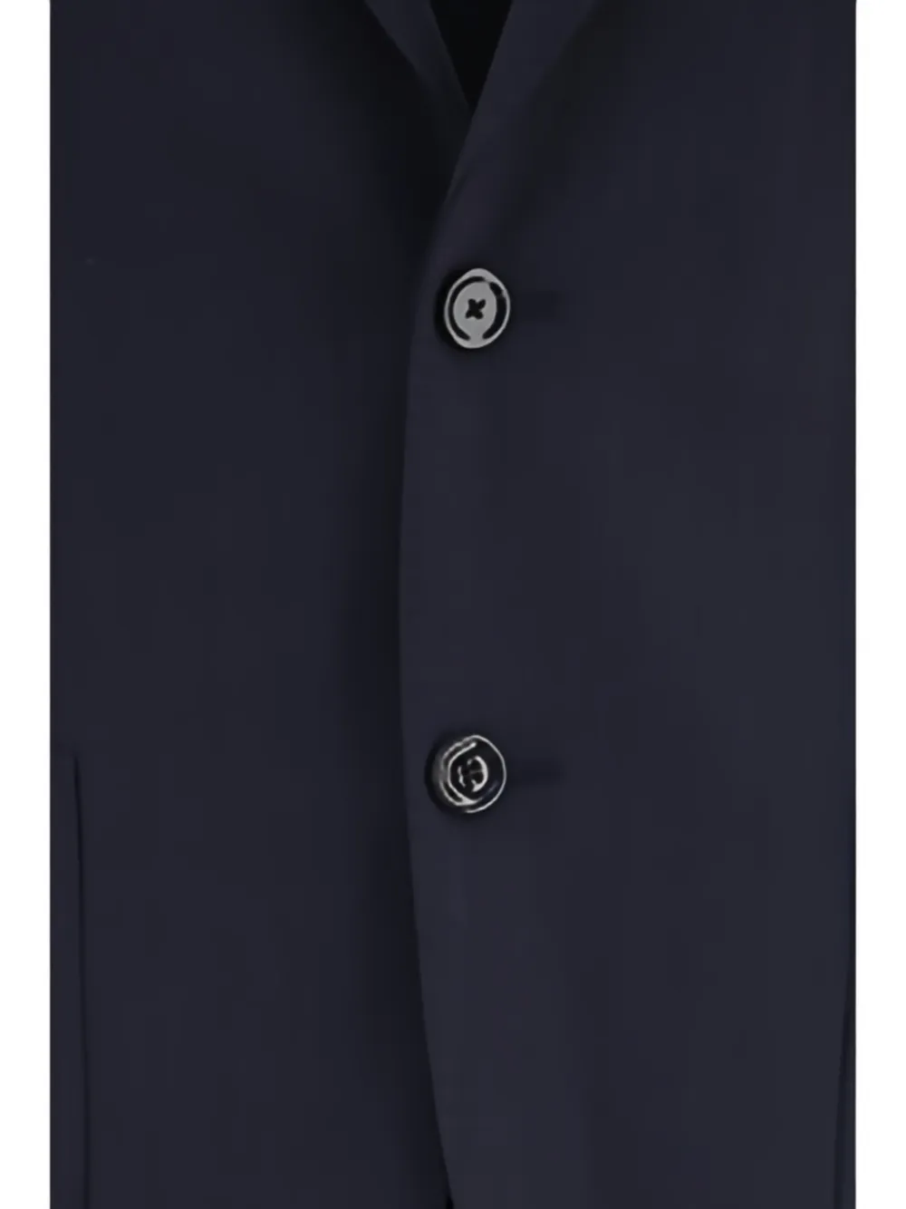 Lardini Pak met enkele rij knopen Blauw