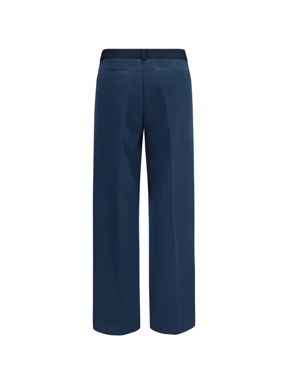 Forte Broek met riemlussen Blauw