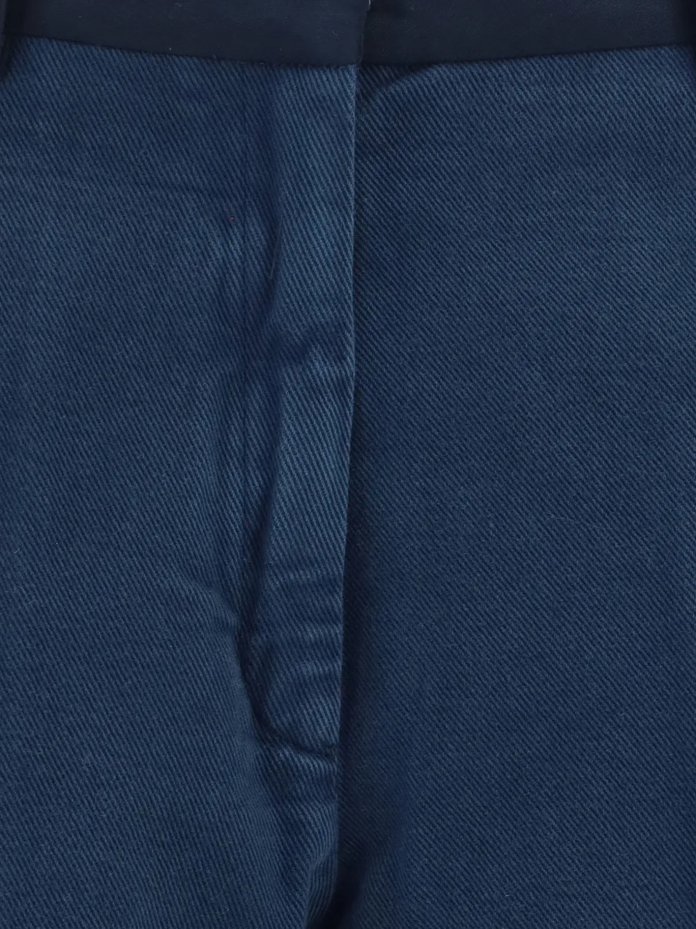 Forte Broek met riemlussen Blauw