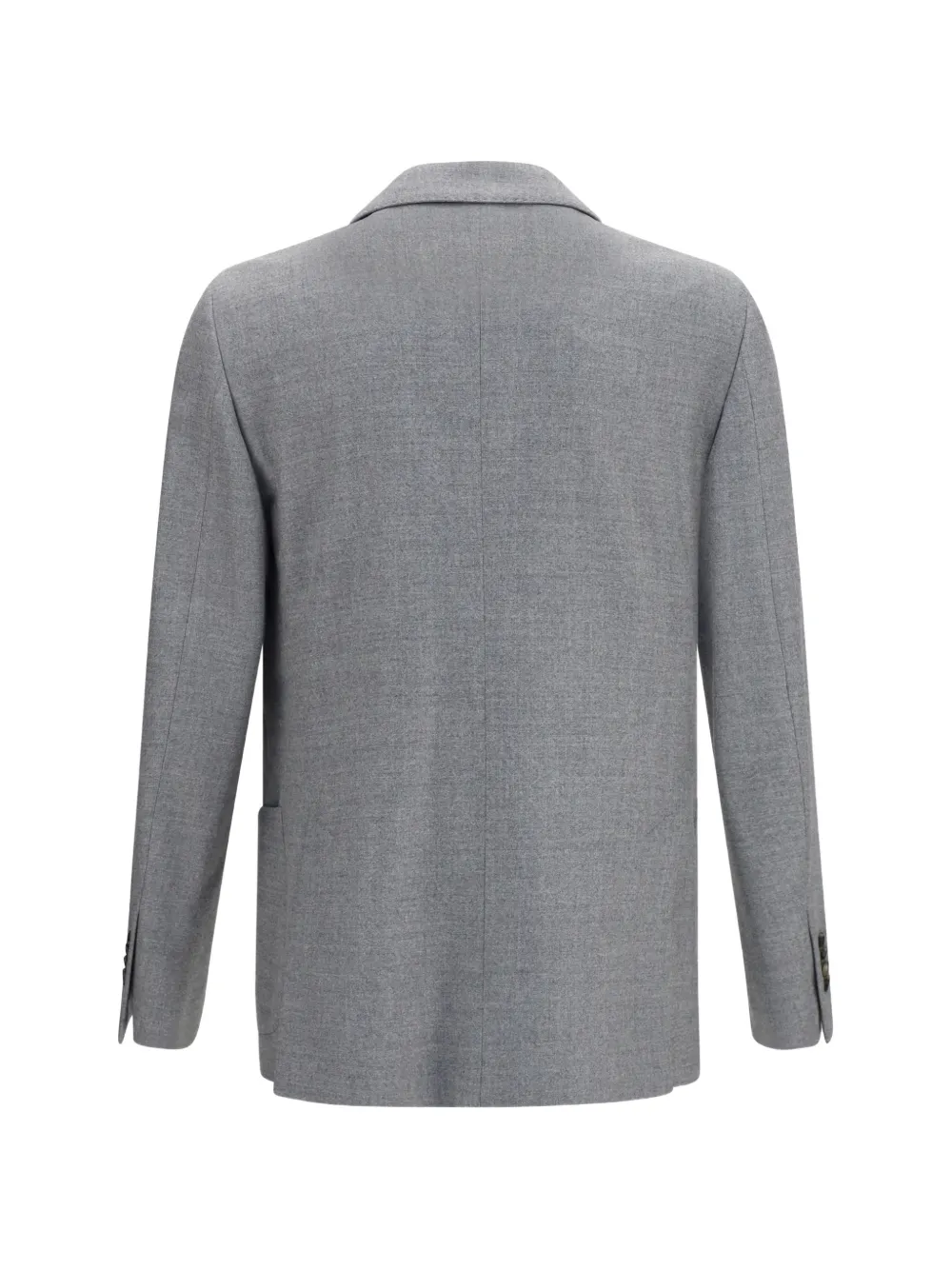 Lardini Blazer met dubbele rij knopen en opgestikte zakken Grijs