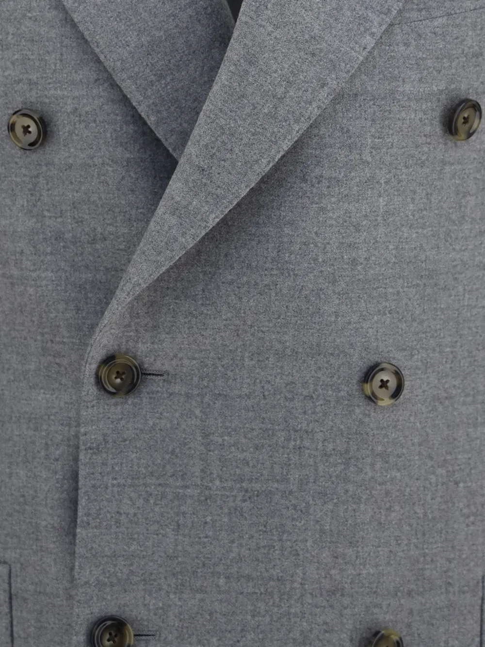 Lardini Blazer met dubbele rij knopen en opgestikte zakken Grijs