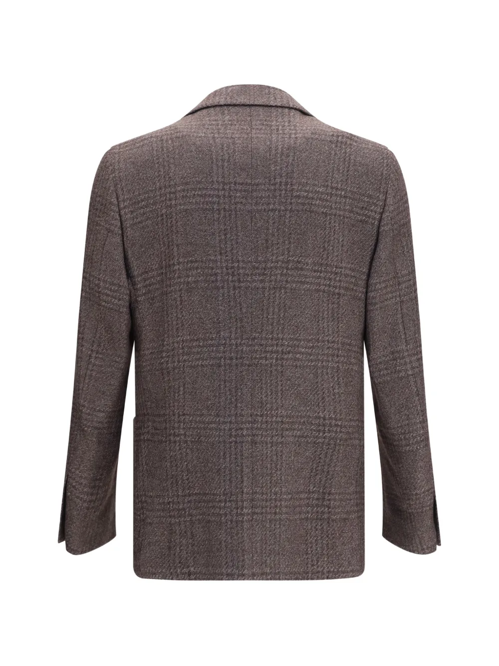 Lardini single-breasted checked blazer Bruin