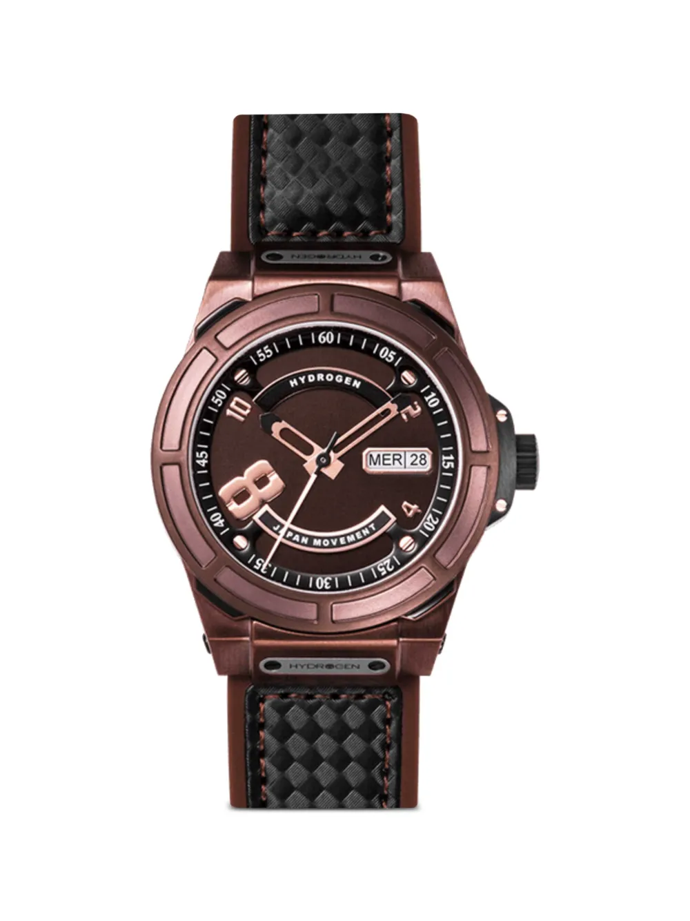 Hydrogen Orologio Otto 40mm - Marrone