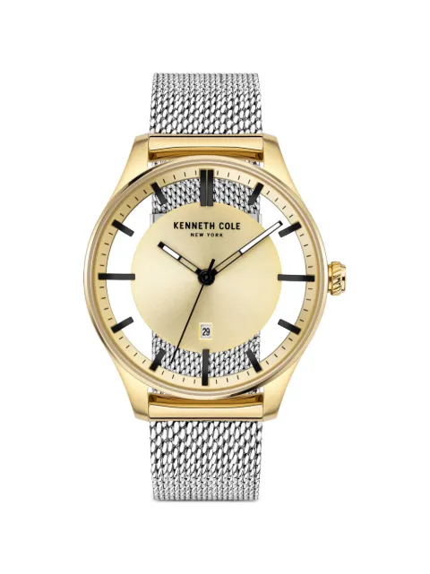 KENNETH COLE reloj skeleton de 42mm
