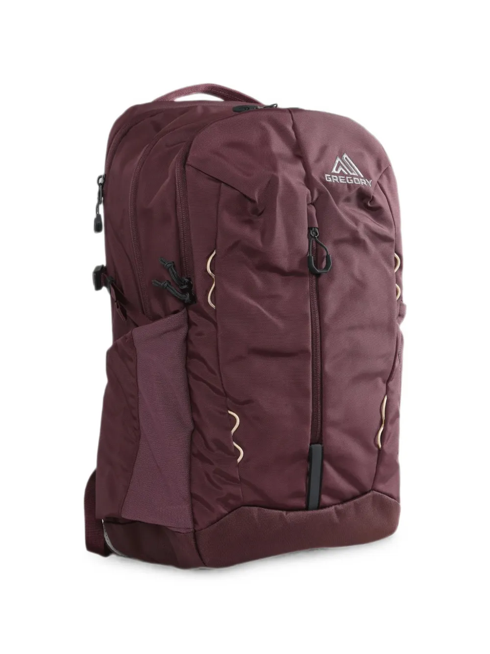 Gregory Logo-print Zip-up Backpack In Red