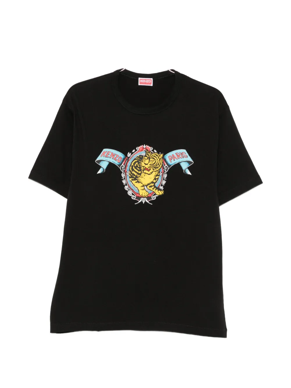Kenzo Jumping Tiger-print T-shirt - Nero