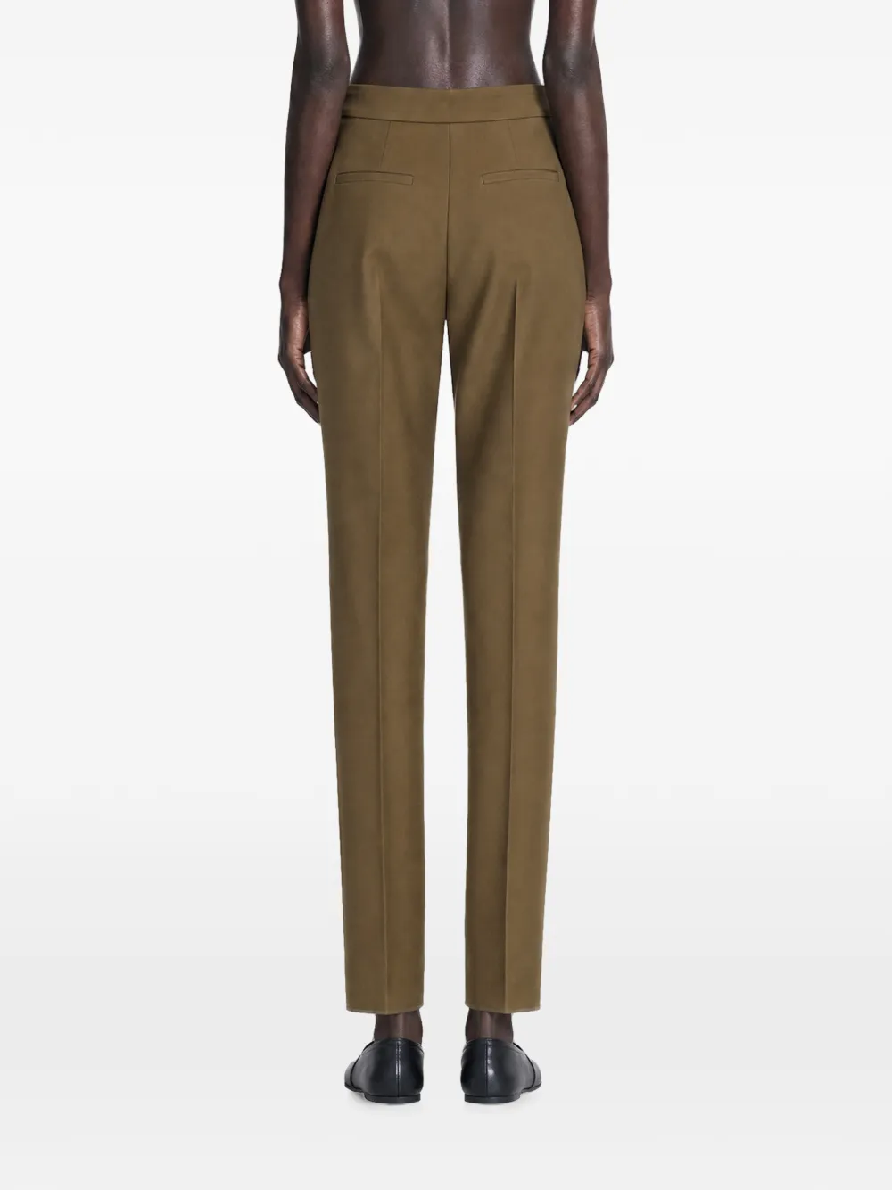Max Mara Straight plooibroek Bruin