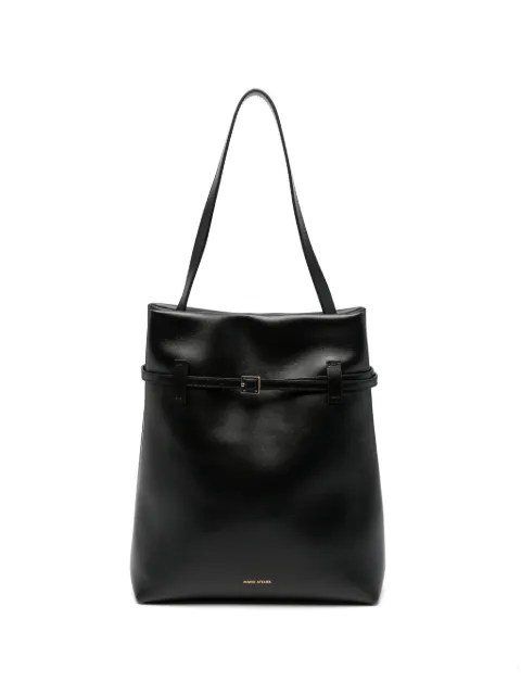 Manu Atelier buckle-detail leather tote bag