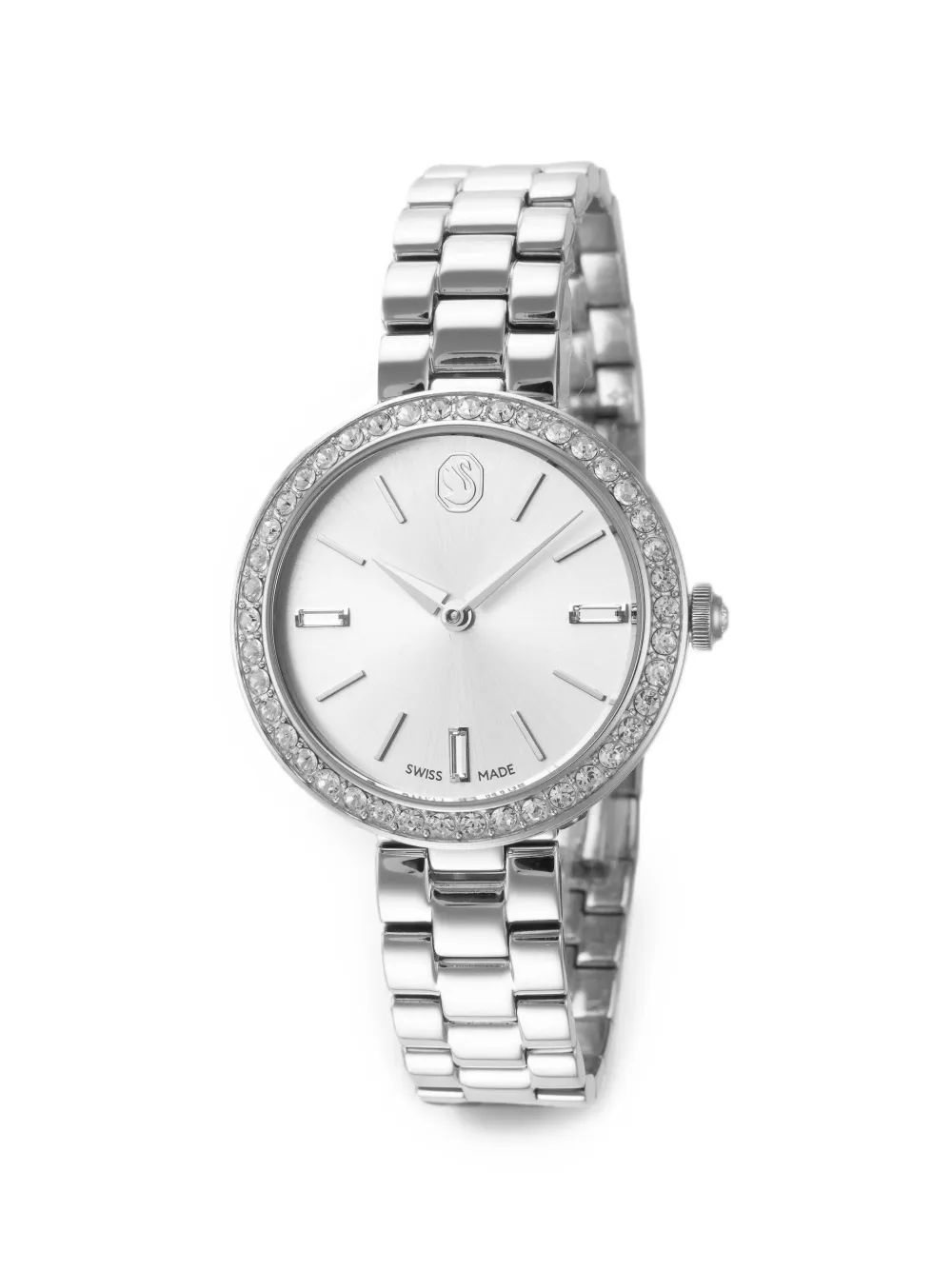 Swarovski Cetra crystal-embellished 30mm watch - Silber