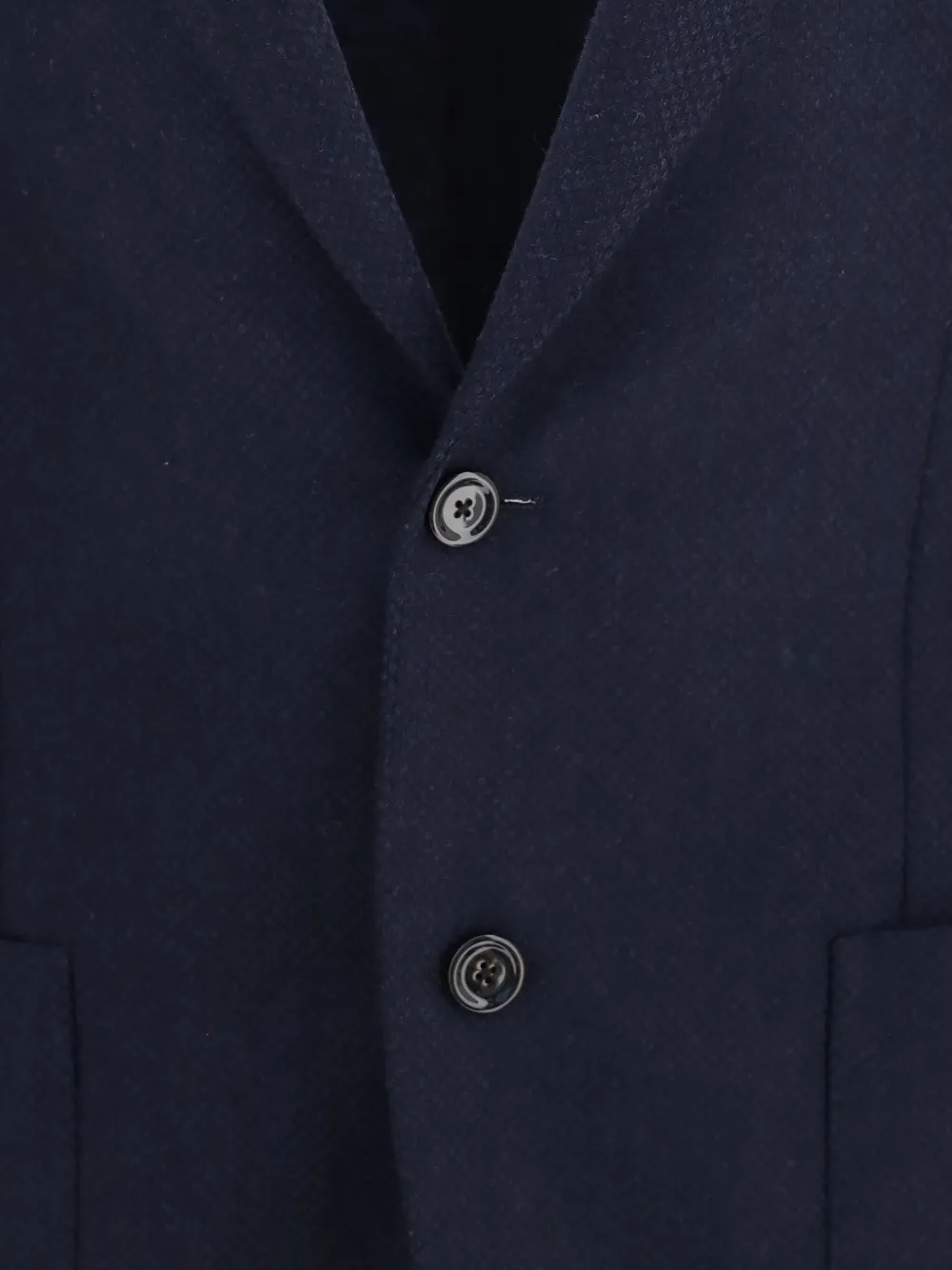 Lardini single-breasted notch-lapel blazer jacket Blauw