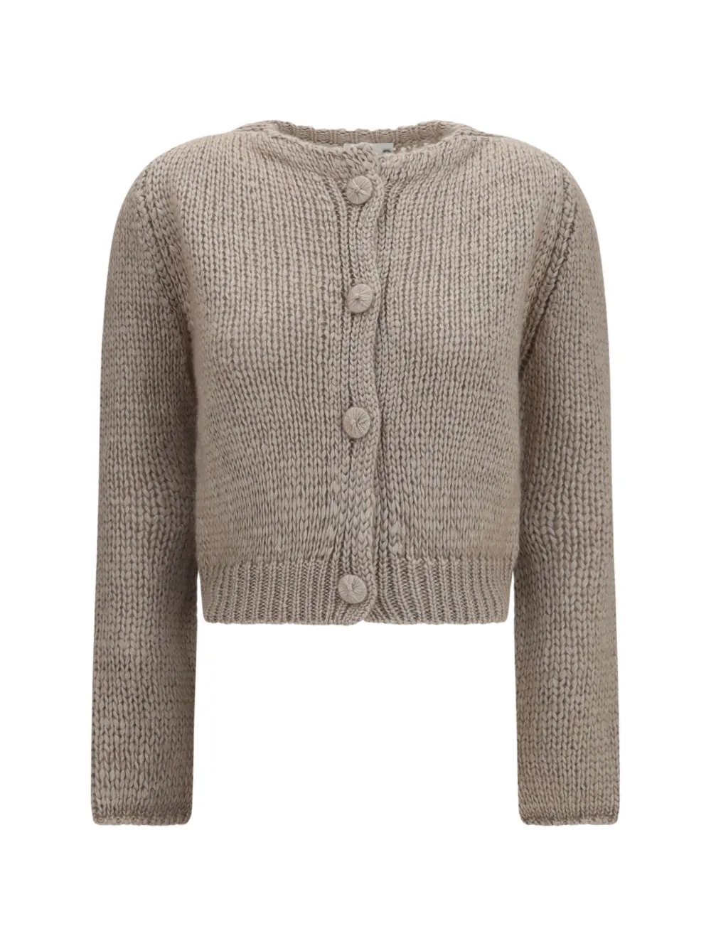 Forte Forte chunky-knit cardigan - Toni neutri