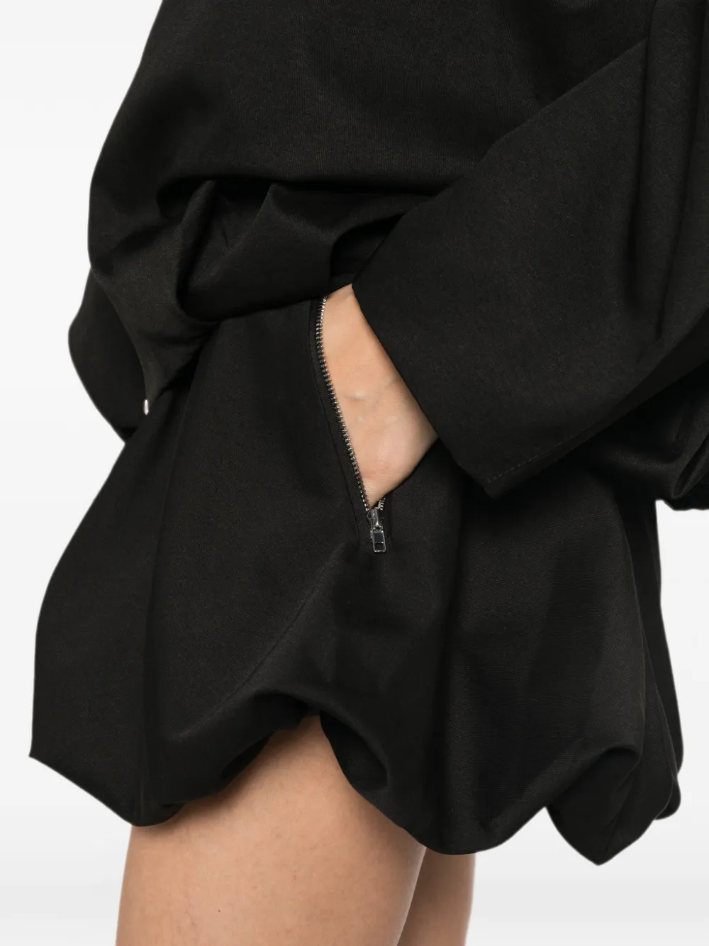 Eleh Ballonshorts met elastische taille Zwart