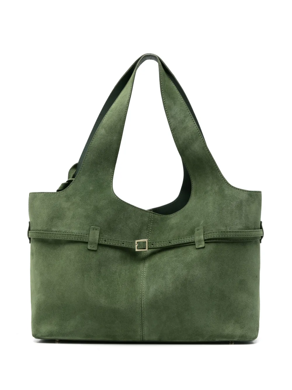 Manu Atelier Cambon Cabas buckle-detail tote bag - Grün