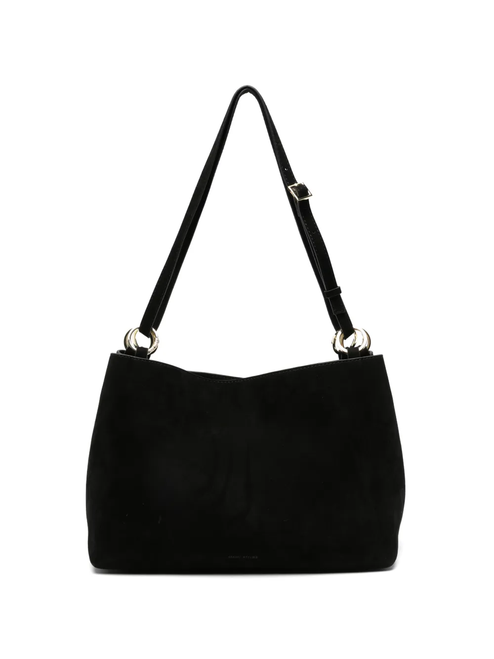 Manu Atelier Eterno leather shoulder bag - Nero
