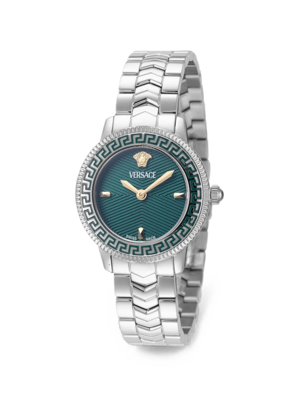 Versace 30mm V-Icon Greca watch - Grün