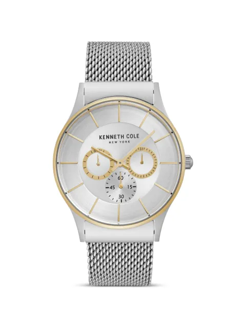 KENNETH COLE reloj de 42mm con correa de malla