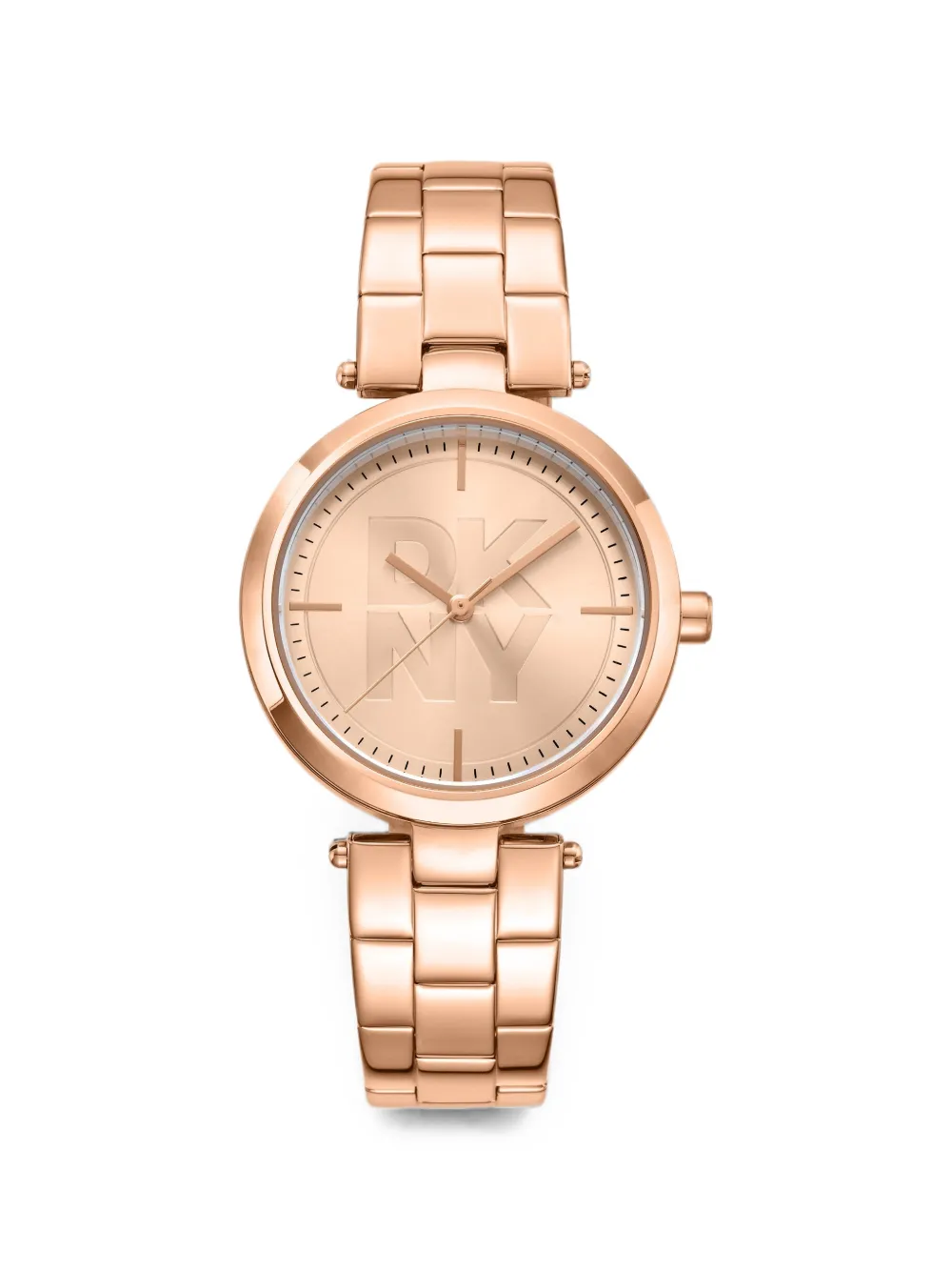 DKNY Armbanduhr mit Logo-Detail 32mm - Rosa