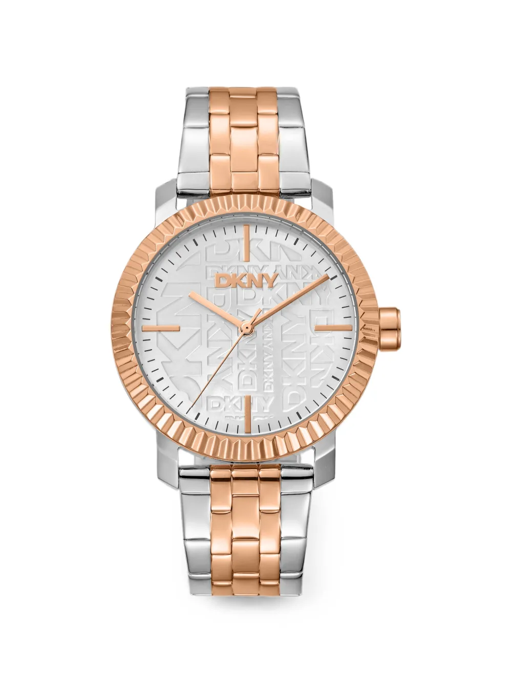 DKNY Orologio con logo 36mm - Argento