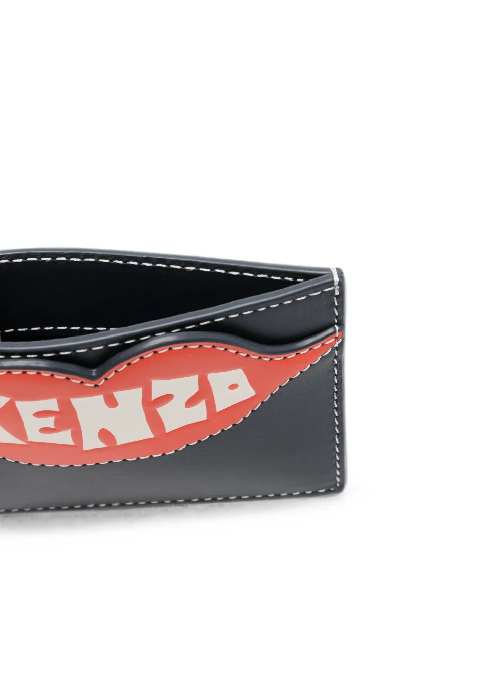 Kenzo Pasjeshouder met print Zwart